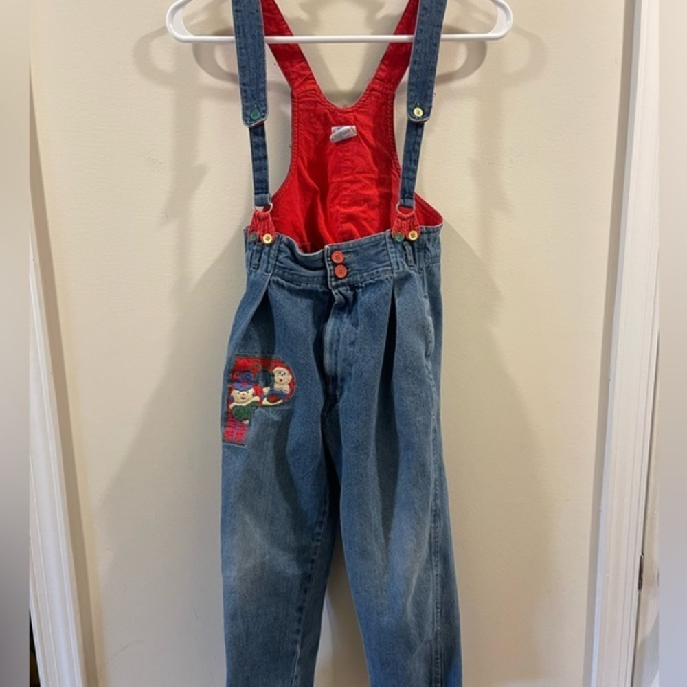 Popsicle Vintage Bib Overalls Kid Sz 6‎